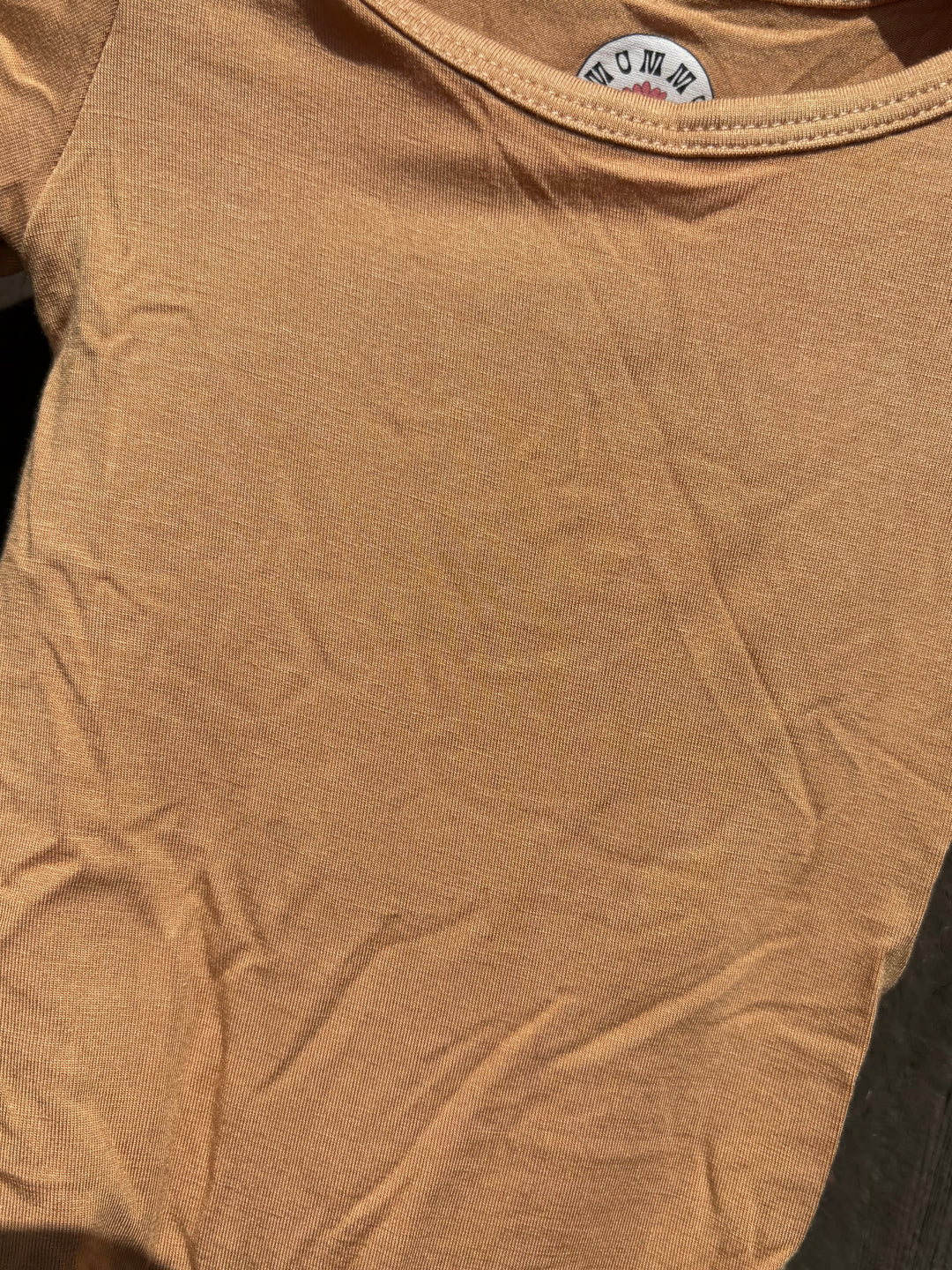 Golden Honey Long Sleeve Onesie