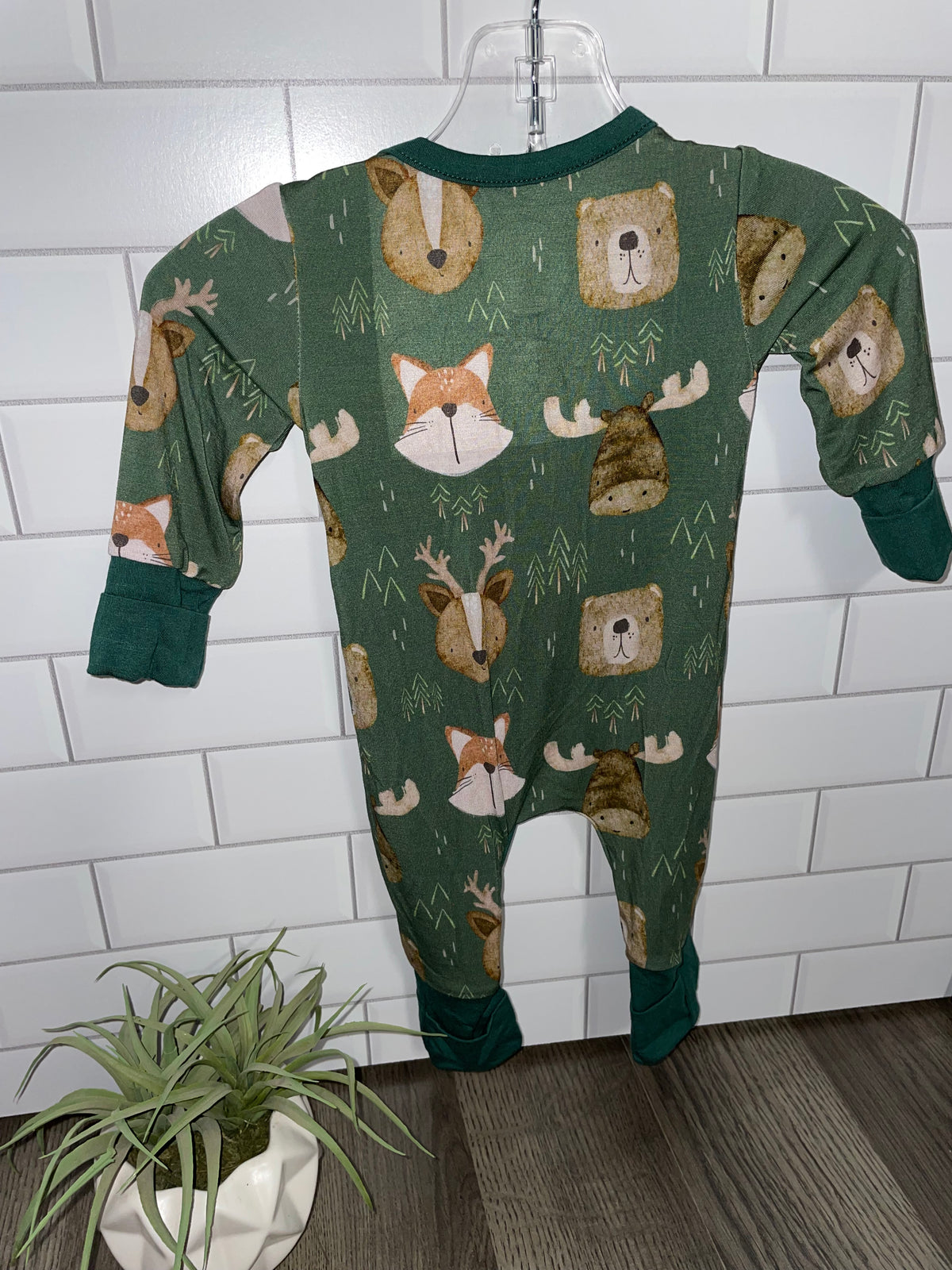 Wild Animals Bamboo Zippie