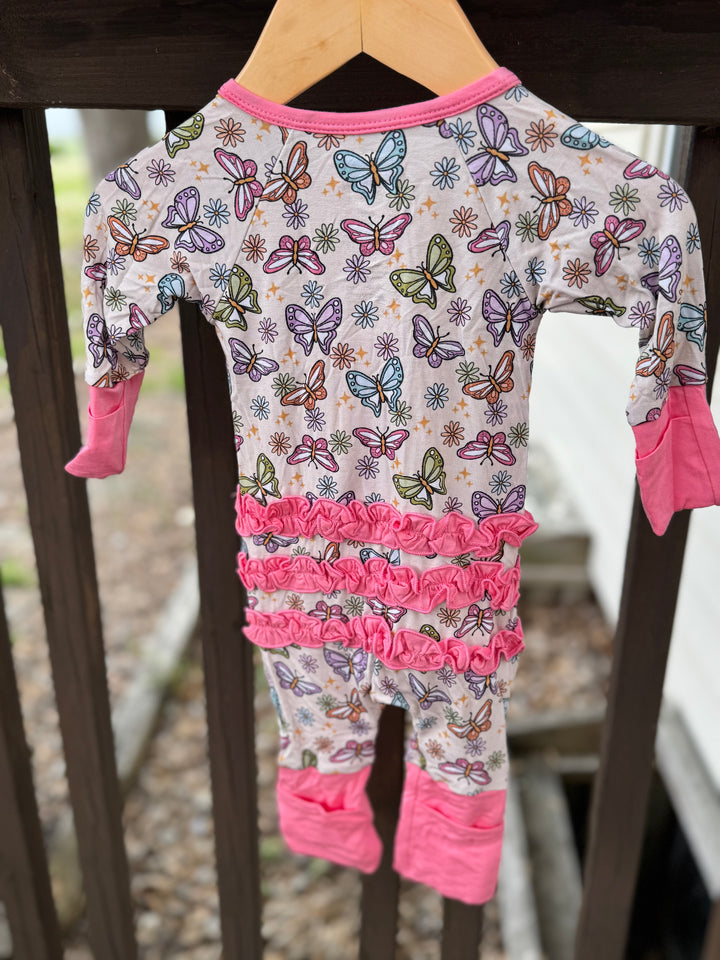 Pastel Butterfly Zippie