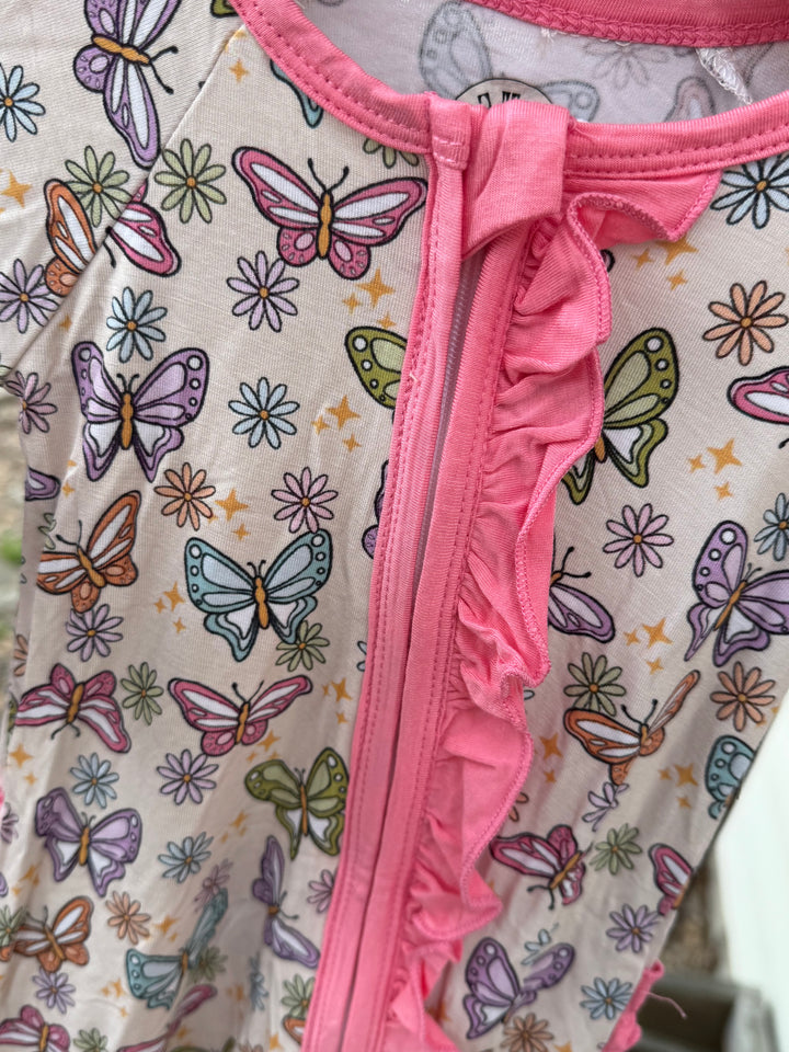 Pastel Butterfly Zippie