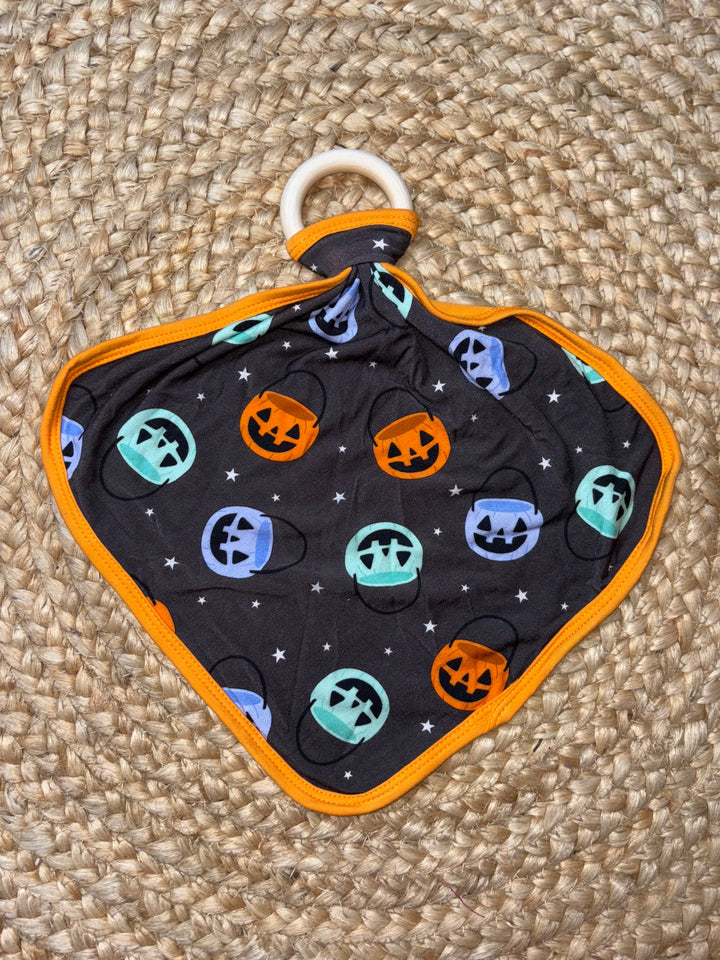 Midnight Pumpkins Minky