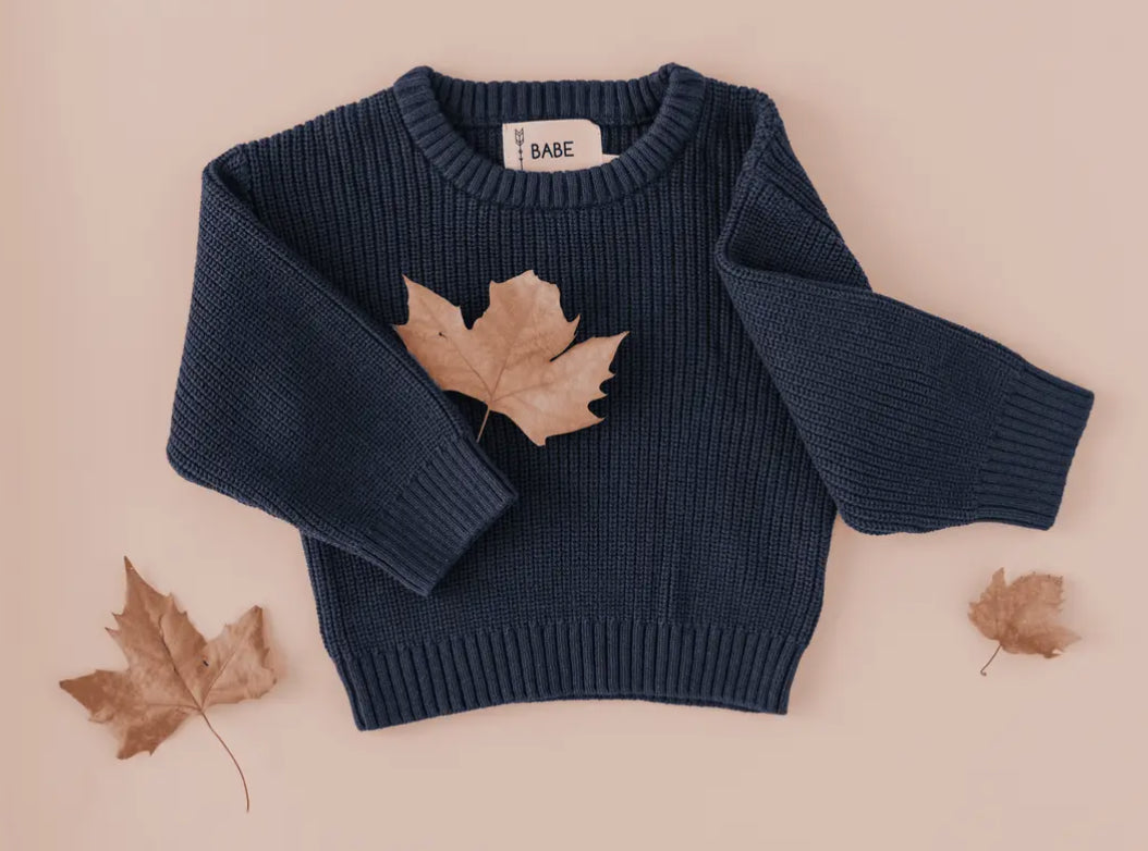 Cozy Knit Baby Sweater