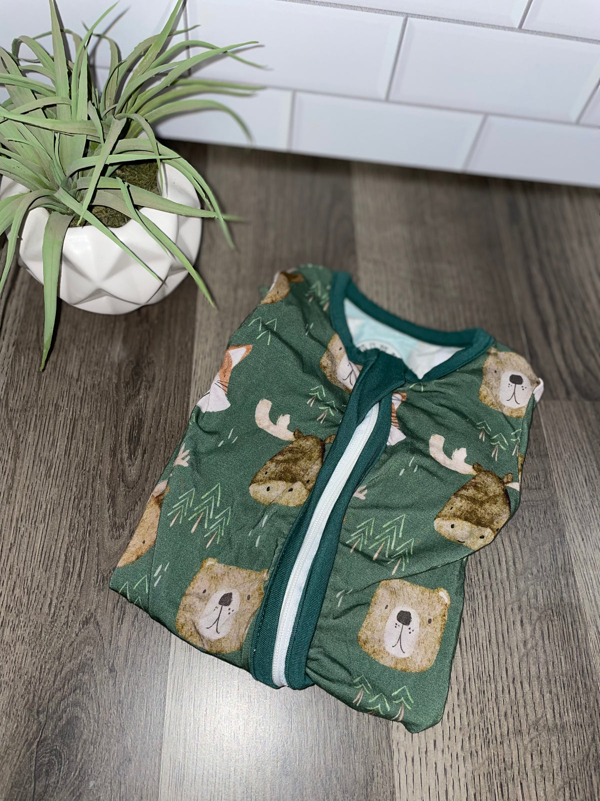 Wild Animals Bamboo Zippie