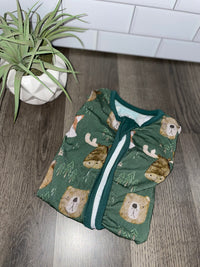 Wild Animals Bamboo Zippie