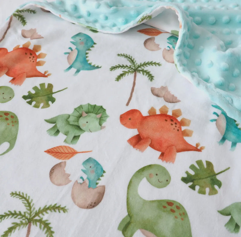 Dinosaur Baby Blanket