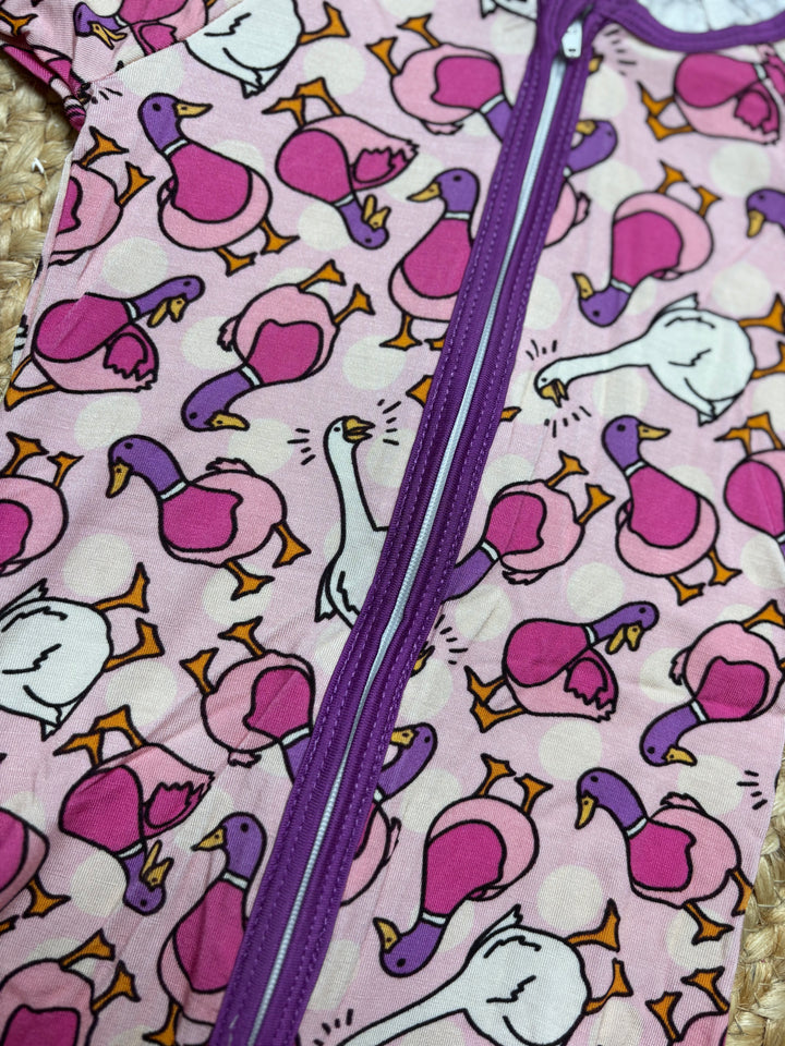 Girl Duck Duck Goose Romper