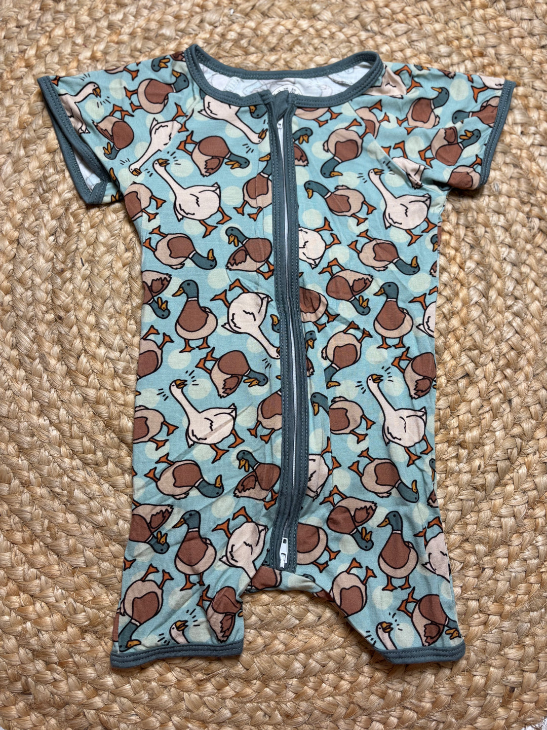 Boy Duck Duck Goose Romper