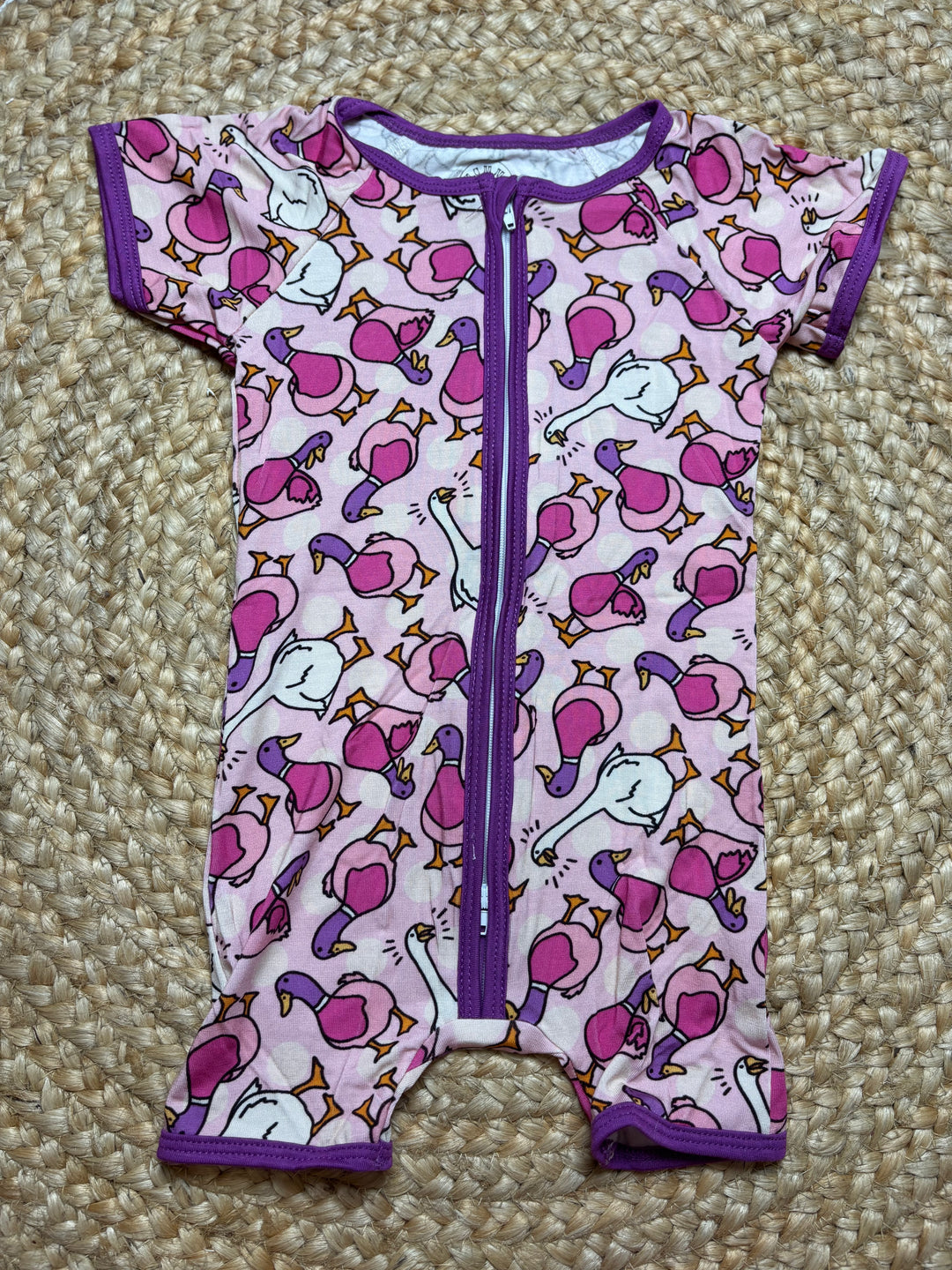 Girl Duck Duck Goose Romper
