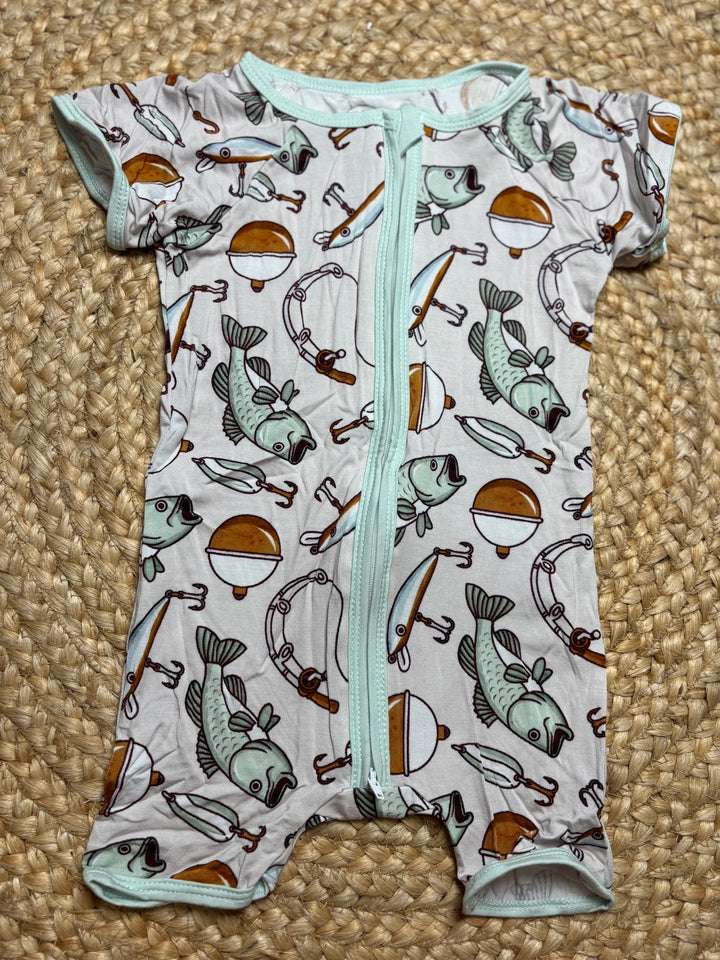 Gone Fishing Romper