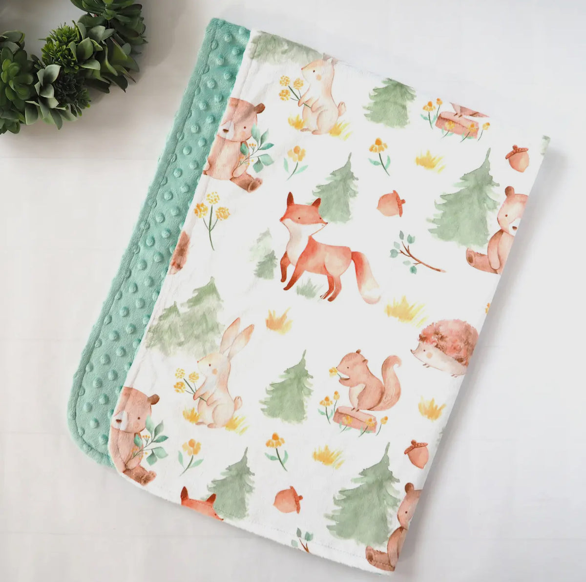 Forest Friends Baby Blanket