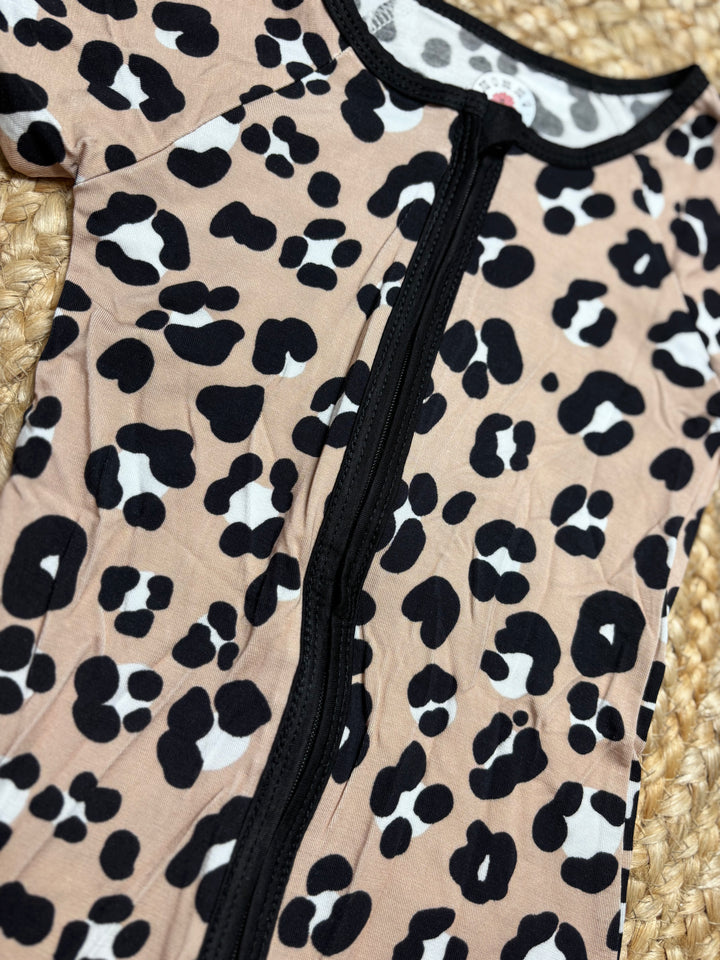 Leopard Romper