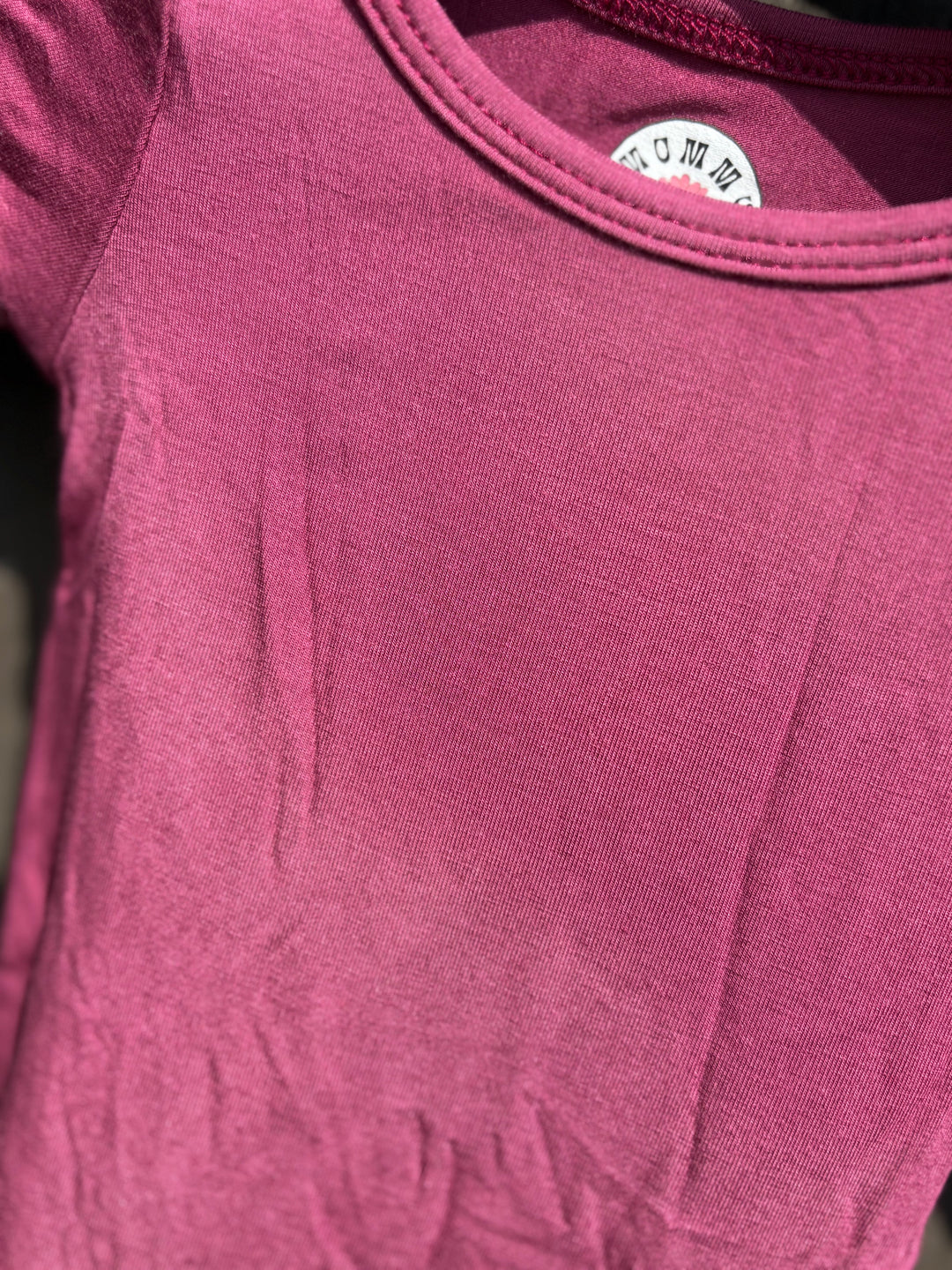 Berry Long Sleeve Onesie