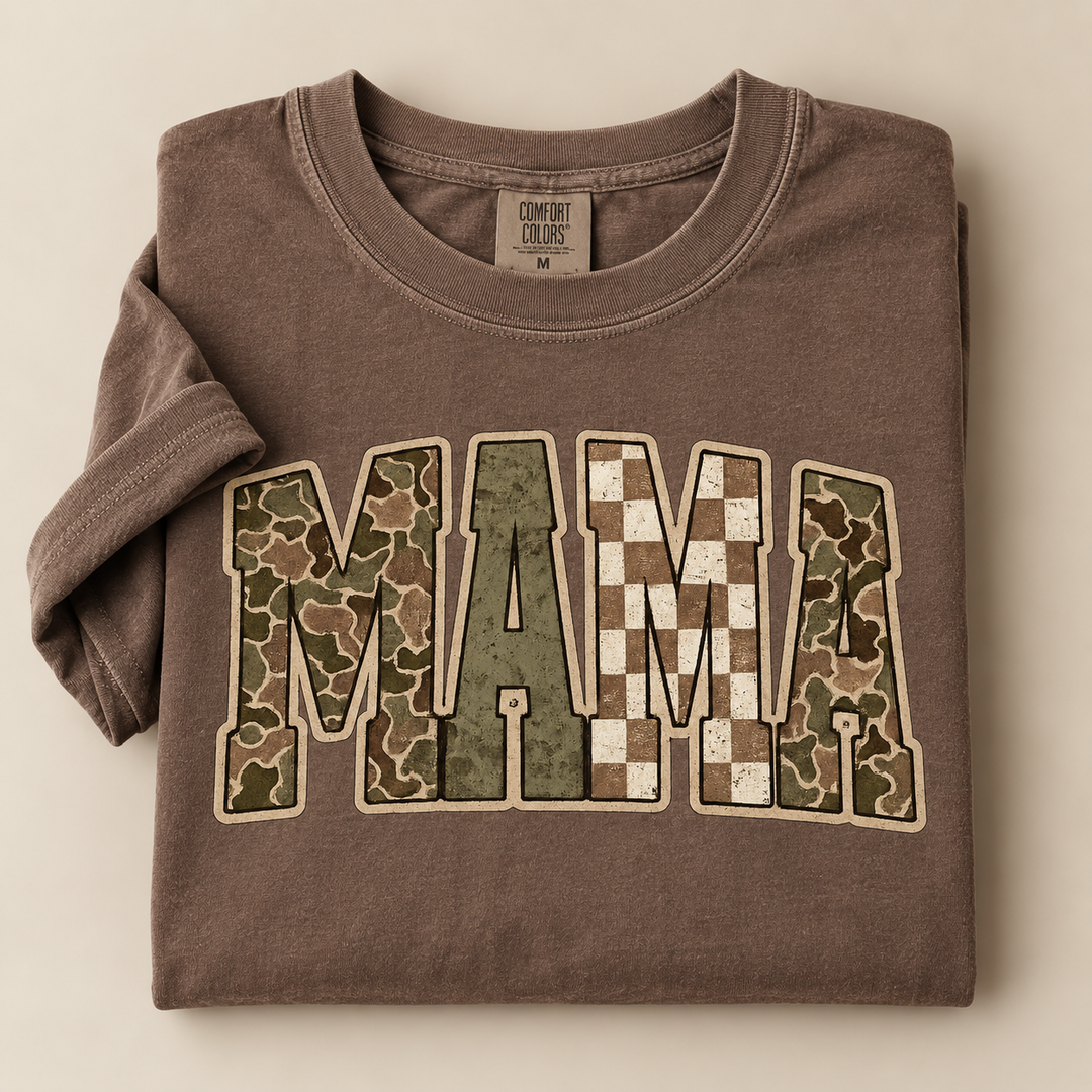 Camo Mama Hunting Tee