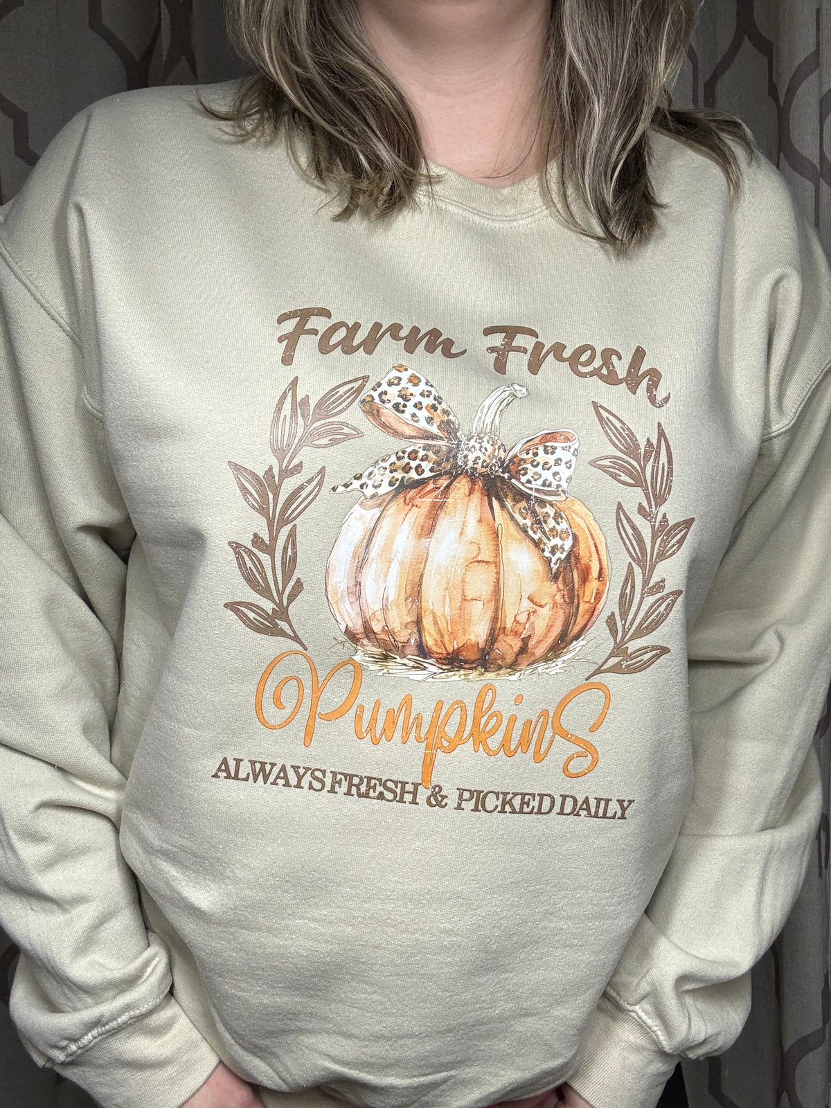 Farm Fresh Pumpkin Sweater