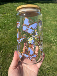 Periwinkle Butterfly Cup