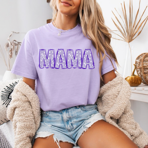 PURPLE FLOWER MAMA