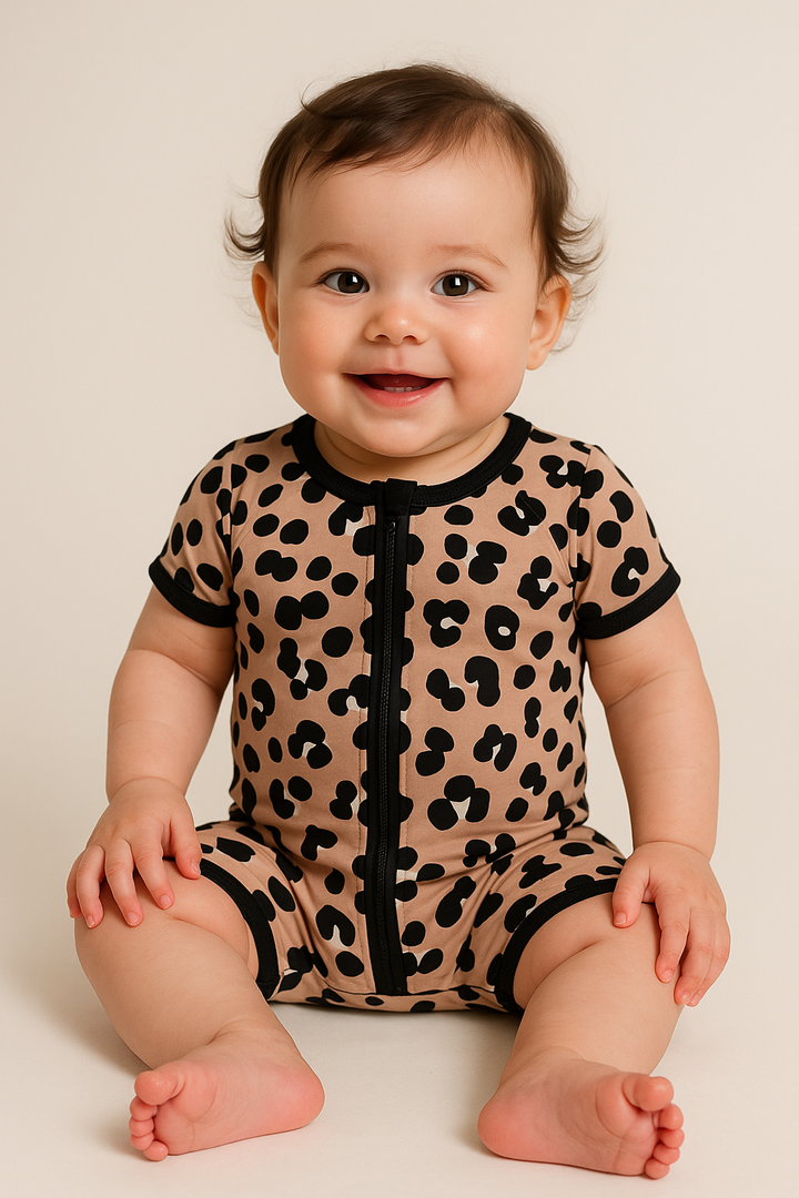 Leopard Romper