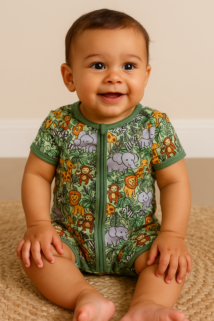 Boy Into The Wilder Romper