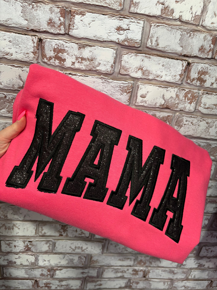 Pink Mama Embroidered Sweater