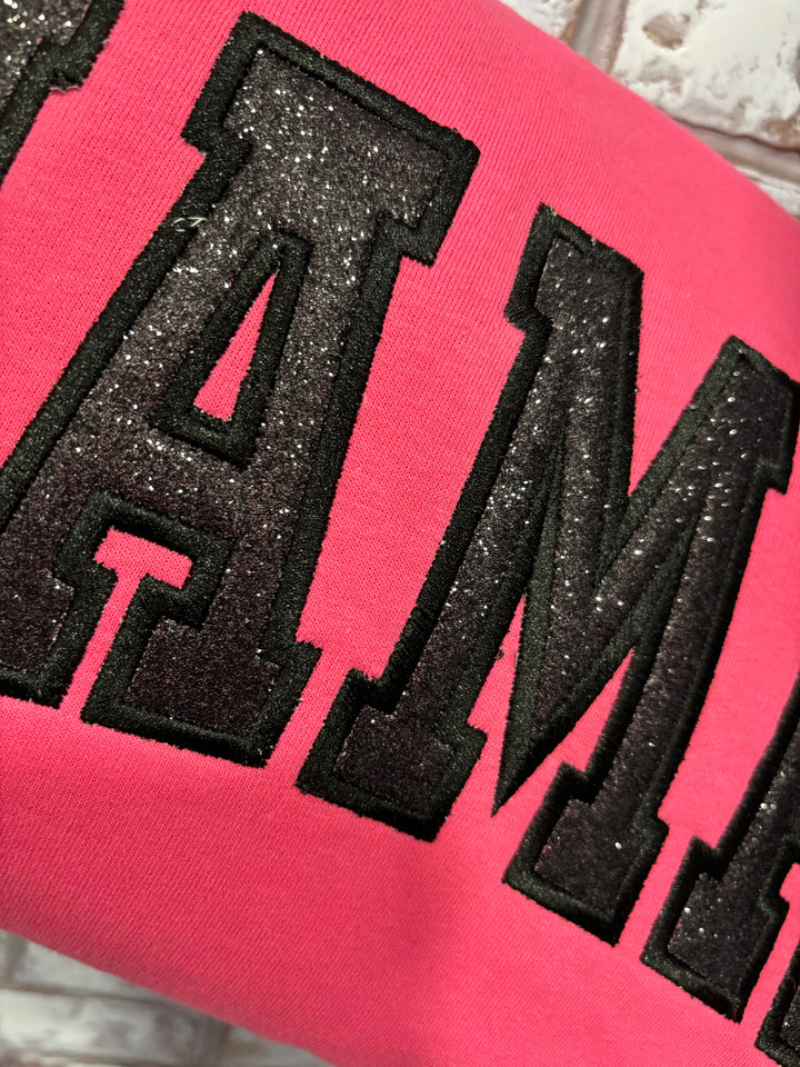 Pink Mama Embroidered Sweater