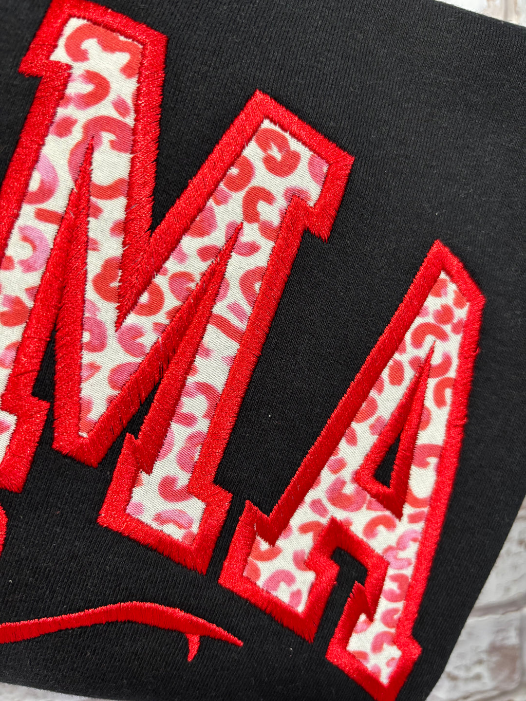 Valentine Leopard Mama Sweater